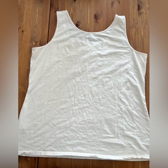 Women’s LL Bean Layering Tank Top - Ivory XL - Picture 4 of 10